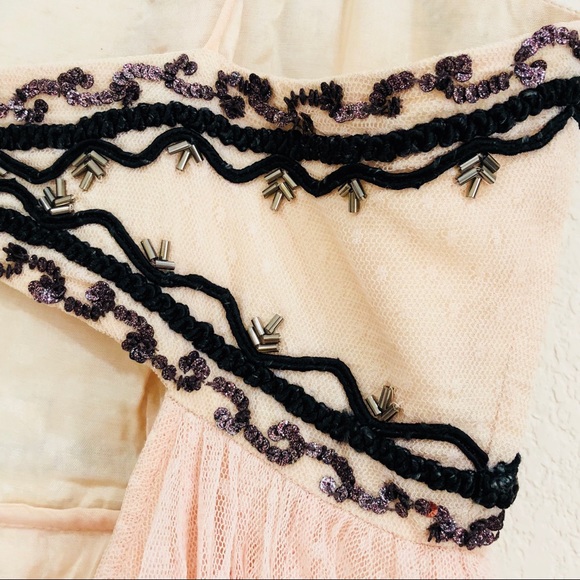 ❗️last One❗️Free People embellished Maxi NWT - Picture 7 of 8